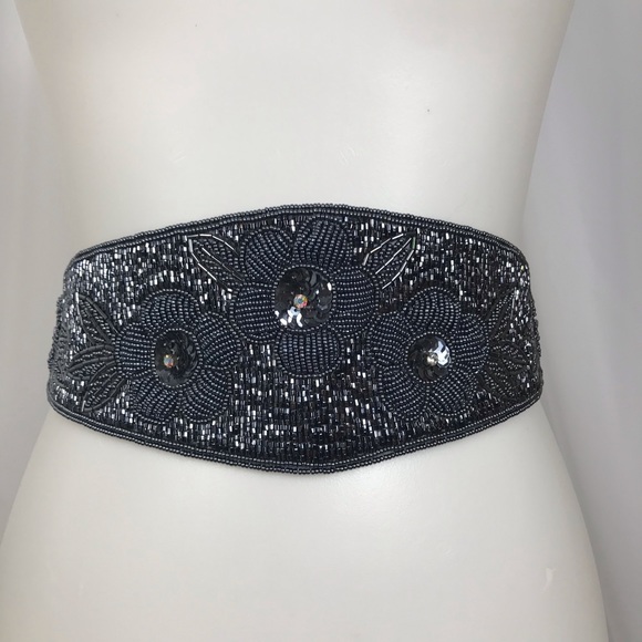 Carole M. Studio Accessories - VINTAGE Glass Beaded Belt